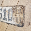 1919 Alberta License Plate