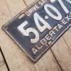 1942 Alberta License Plate