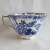 Blue Mikado cup and saucer