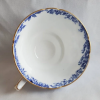 Blue Mikado cup and saucer