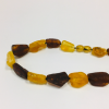 Unpolished Multi Color Amber Necklace
