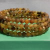 Genuine Baltic Amber Spiral Bracelet