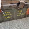 Vintage Military Metal Ammo Box