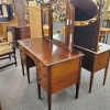 Inlaid Vanity with Trifold Mirror