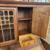 Antique Apple Wood Secretary Desk