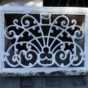 Antique Wall Grate with Vent
